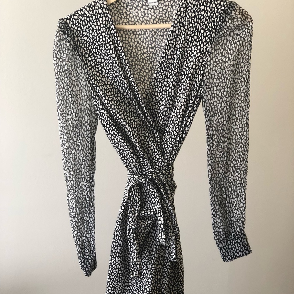 Classic DVF wrap dress